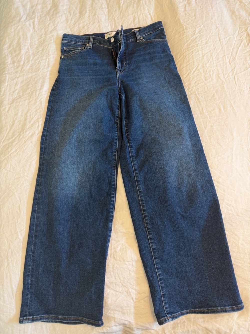 Frame Denim Women's Dark Blue Bootcut Jeans